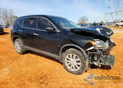 2015 Nissan Rogue S из США, поврежденный, VIN KNMAT2MVXFP513334